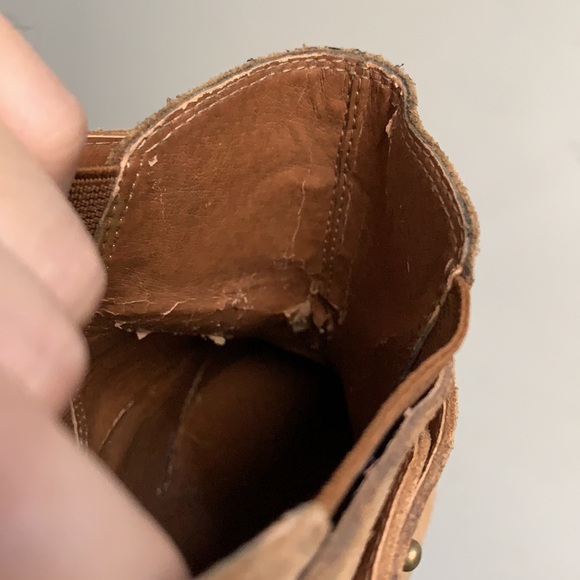 ASOS Suede Almond Toe Ankle Boots - Picture 8 of 8